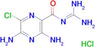 N-Amido-3,5-diamino-6-chloropyrazine carboxamide hydrochloride dihydrate