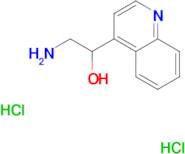 2-Amino-1-quinolin-4-yl-ethanol dihydrochloride