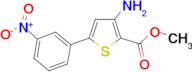 3-Amino-5-(3-nitrophenyl)thiophene-2-carboxylic acid methyl ester, tech grade