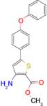 3-Amino-5-(4-phenoxyphenyl)thiophene-2-carboxylic acid methyl ester