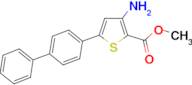 3-Amino-5-biphenyl-4-yl-thiophene-2-carboxylic acid methyl ester