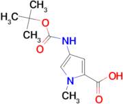 4-tert-Butoxycarbonylamino-1-methyl-1H-pyrrole-2-carboxylic acid
