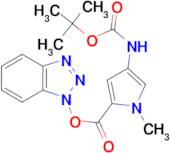 4-tert-Butoxycarbonylamino-1-methyl-1H-pyrrole-2-carboxylic acid benzotriazol-1yl ester