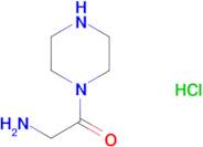2-Amino-1-piperazin-1-yl-ethanonehydrochloride