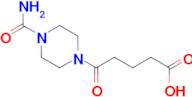 5-(4-Carbamoylpiperazin-1-yl)-5-oxopentanoic acid