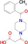 3-[4-(2-Methylbenzoyl)piperazin-1-yl]-3-oxopropionic acid