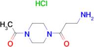 1-(4-Acetyl-piperazin-1-yl)-3-amino-propan-1-one hydrochloride