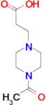 3-(4-Acetyl-piperazin-1-yl)-propionic acid