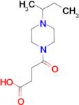 4-(4-sec-Butylpiperazin-1-yl)-4-oxobutyric acid