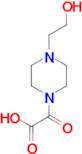 [4-(2-Hydroxy-ethyl)-piperazin-1-yl]-oxo-acetic acid