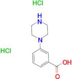 3-Piperazin-1-yl-benzoic acid dihydrochloride