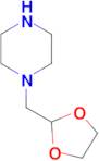 2-Piperazinomethyl-1,3-dioxolan