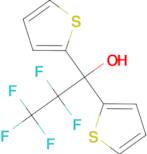 2,2,3,3,3-Pentafluoro-1,1-di(thiophen-2-yl)propan-1-ol