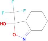 3-Trifluoromethyl-3,3a,4,5,6,7-hexahydrobenzo[c]isoxazol-3-ol