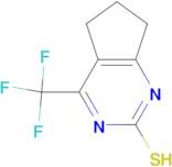 4-Trifluoromethyl-6,7dihydro-5H-cyclopenta-pyrimidine-2-thiol