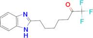 7-(1H-Benzoimidazol-2-yl)-1,1,1-trifluoroheptan-2-one