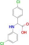 (4-Chloro-phenyl)-(3-chloro-phenylamino)-acetic acid