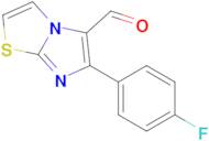 6-(4-Fluoro-phenyl)-imidazo[2,1-b]thiazole-5-carbaldehyde