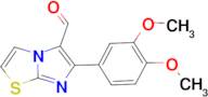 6-(3,4-Dimethoxy-phenyl)-imidazo[2,1-b]thiazole-5-carbaldehyde