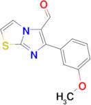 6-(3-Methoxy-phenyl)-imidazo[2,1-b]thiazole-5-carbaldehyde