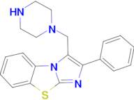 2-Phenyl-3-(piperazin-1-ylmethyl)benzo[d]imidazo-[2,1-b]thiazole