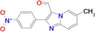 6-Methyl-2-(4-nitrophenyl)imidazo[1,2-a]-pyridine-3-carbaldehyde