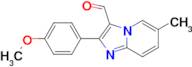 2-(4-Methoxy-phenyl)-6-methyl-imidazo[1,2-a]-pyridine-3-carbaldehyde