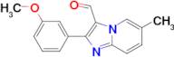 2-(3-Methoxy-phenyl)-6-methyl-imidazo[1,2-a]-pyridine-3-carbaldehyde