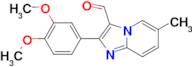 2-(3,4-Dimethoxy-phenyl)-6-methyl-imidazo[1,2-a]-pyridine-3-carbaldehyde