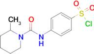 4-[(2-Methyl-piperidine-1-carbonyl)-amino]-benzenesulfonyl chloride