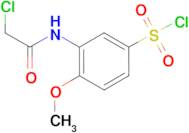 3-(2-Chloro-acetylamino)-4-methoxy-benzenesulfonyl chloride