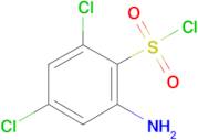 2-Amino-4,6-dichloro-benzenesulfonyl chloride