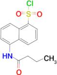 5-Butyrylamino-naphthalene-1-sulfonyl chloride