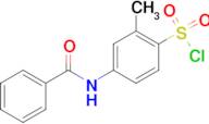 4-Benzoylamino-2-methyl-benzenesulfonyl chloride