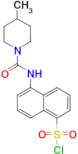 5-[(4-Methyl-piperidine-1-carbonyl)-amino]-naphthalene-1-sulfonyl chloride