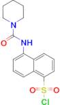 5-[(Piperidine-1-carbonyl)-amino]-naphthalene-1-sulfonyl chloride