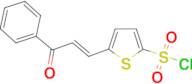 5-(3-Oxo-3-phenyl-propenyl)-thiophene-2-sulfonylchloride