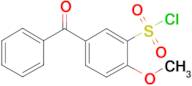 5-Benzoyl-2-methoxy-benzenesulfonyl chloride