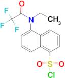 5-[Ethyl-(2,2,2-trifluoro-acetyl)-amino]-naphthalene-1-sulfonyl chloride
