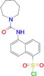 5-[(Azepane-1-carbonyl)-amino]-naphthalene-1-sulfonyl chloride