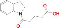 5-(2,3-Dihydro-indol-1-yl)-5-oxo-pentanoic acid