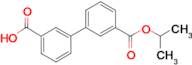 Biphenyl-3,3'-dicarboxylic acid 3-isopropyl ester