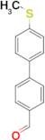 4'-Methylsulfanyl-biphenyl-4-carbaldehyde