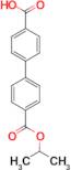 Biphenyl-4,4'-dicarboxylic acid 4-isopropyl ester