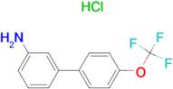 4'-Trifluoromethoxy-biphenyl-3-ylaminehydrochloride