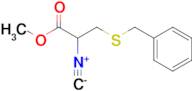 2-Isocyano-3-(benzylthio)propionic acid methyl ester