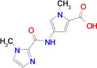 1-Methyl-4-[(1-methyl-1H-imidazole-2-carbonyl)-amino]-1H-pyrrole-2-carboxylic acid