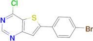 6-(4-Bromophenyl)-4-chloro-thieno[3,2-d]pyrimidine