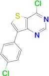 4-Chloro-7-(4-chlorophenyl)thieno[3,2-d]pyrimidine