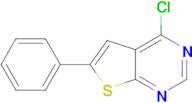 4-Chloro-6-phenyl-thieno[2,3-d]pyrimidine